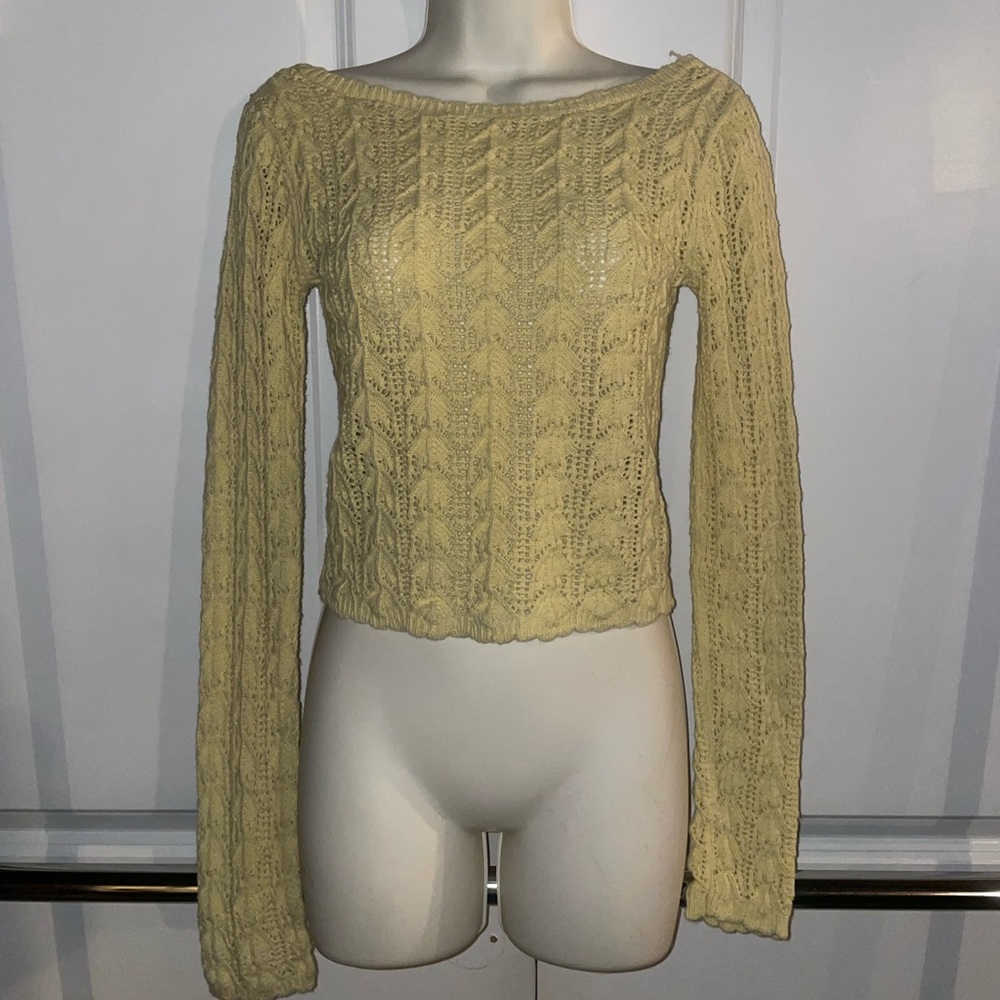 Forever 21 Yellow Sweater